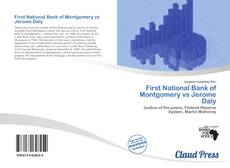 Обложка First National Bank of Montgomery vs Jerome Daly