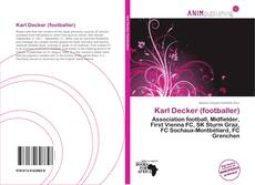 Couverture de Karl Decker (footballer)