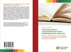 Buchcover von Um estudo sobre o cumprimento das rotinas trabalhistas setor comercial