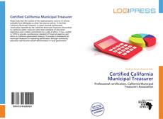Capa do livro de Certified California Municipal Treasurer 