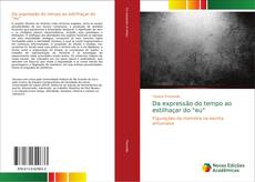 Buchcover von Da expressão do tempo ao estilhaçar do "eu"