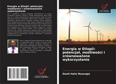 Borítókép a  Energia w Etiopii: potencjał, możliwości i zrównoważone wykorzystanie - hoz