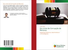Buchcover von Do crime de Corrupção de Menores