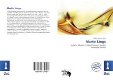 Copertina di Martin Lings