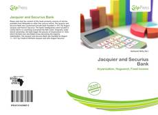 Buchcover von Jacquier and Securius Bank