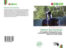 Buchcover von Ballston Spa Handicap