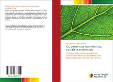 Capa do livro de Os benefícios econômicos, sociais e ambientais 