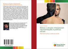 Portada del libro de Beleza e atração interpessoal: representações e práticas sociais