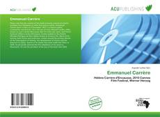 Copertina di Emmanuel Carrère