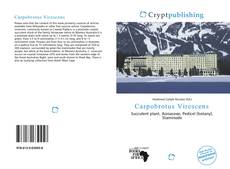 Bookcover of Carpobrotus Virescens