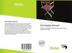 Portada del libro de Christophe Honoré