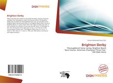 Bookcover of Brighton Derby