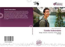 Buchcover von Cordia Subcordata