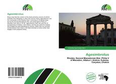 Copertina di Agesimbrotus