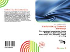 Copertina di California Cup Distance Handicap