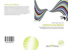 Bookcover of California Cup Matron