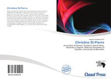 Couverture de Christine St-Pierre