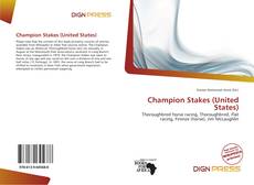 Bookcover of Champion Stakes (United States)