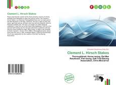 Clement L. Hirsch Stakes的封面