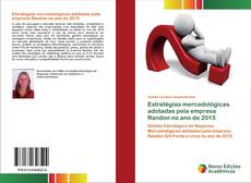 Buchcover von Estratégias mercadológicas adotadas pela empresa Randon no ano de 2015