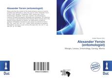 Copertina di Alexander Yersin (entomologist)
