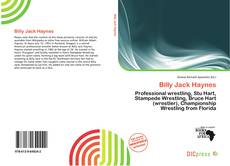 Billy Jack Haynes的封面