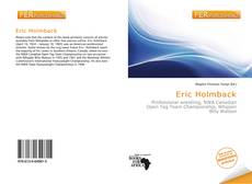 Bookcover of Eric Holmback