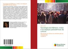 Buchcover von Sociologia do Efêmero: mídia e os espaços polissêmicos da cultura