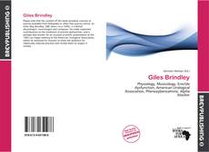 Buchcover von Giles Brindley