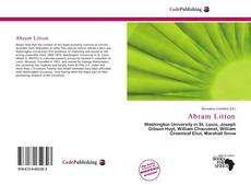 Capa do livro de Abram Litton 