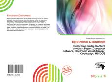 Buchcover von Electronic Document