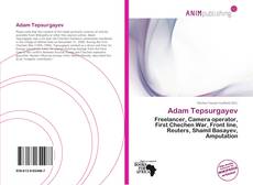 Capa do livro de Adam Tepsurgayev 