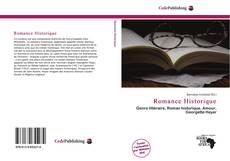 Capa do livro de Romance Historique 