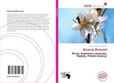 Capa do livro de Acacia Brownii 