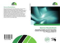 Darren Rowbotham kitap kapağı