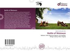 Portada del libro de Battle of Matewan