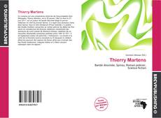 Buchcover von Thierry Martens