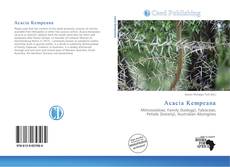 Portada del libro de Acacia Kempeana