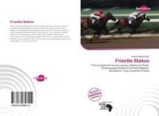 Portada del libro de Frizette Stakes