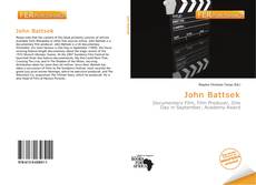 Bookcover of John Battsek