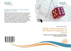 Hedge Fund Industry in the People's Republic of China kitap kapağı