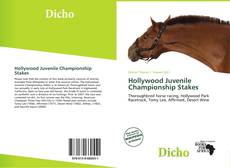 Hollywood Juvenile Championship Stakes的封面