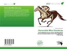 Couverture de Honorable Miss Handicap