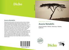 Acacia Notabilis kitap kapağı