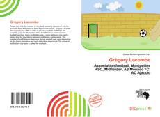 Portada del libro de Grégory Lacombe