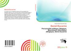 Portada del libro de Daniel Ducarme