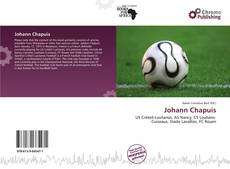 Buchcover von Johann Chapuis