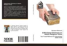 Bookcover of Al Montasser Dictionary on Islamic Religious Terms