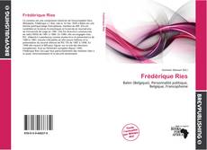 Frédérique Ries kitap kapağı