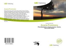Capa do livro de Acacia Prominens 
